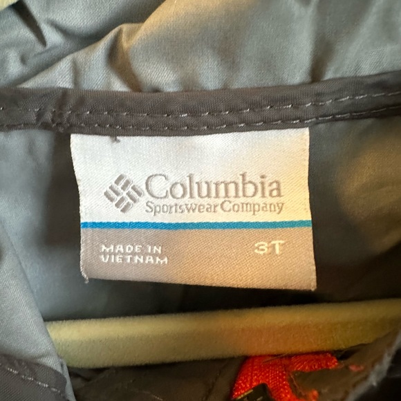Columbia grey hooded rain jacket - Picture 3 of 4